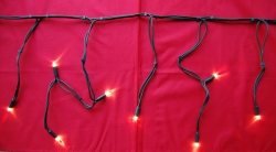 LED Light Links icicle lights 250x45 WARM WIT