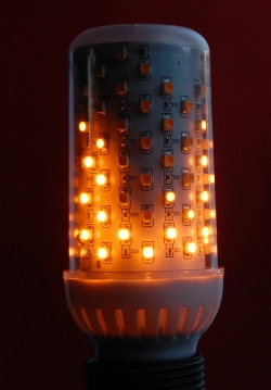 Vuurlamp E27 helder fitting onder