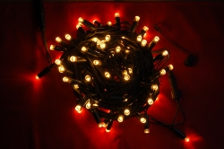 LED snoer 10m. lang 30 XL lamps kl. WARM WIT