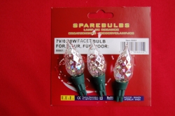 3 Reservelampjes voor Facet verlichting