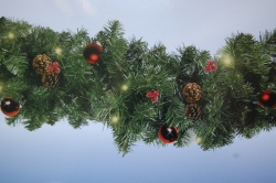 Guirlande 3 meter met verlichting en decoratie