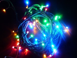 LED Light Links 7,5 meter 50 lamps  MULTI COLOUR