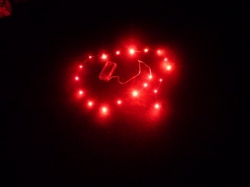 LED koperdraad buigbaar ROOD