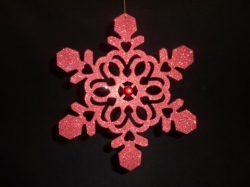 Sneeuwvlok ROOD