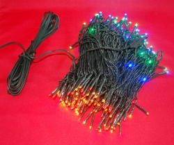 20 METER lichtsnoer met 200 MULTI COLOUR LED