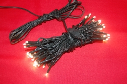 5 METER lichtsnoer met 50 WARM WITTE LED