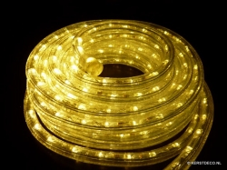 5 mtr.LED lichtslang complete set KLEUR WARM WHITE