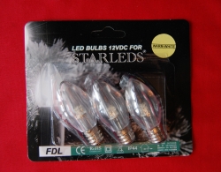 3 Reservelampjes voor Starleds