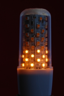 Vuurlamp E27 helder verkleind model