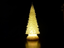 LED crystal glitter tree kleur WARM WIT
