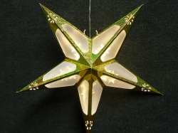 Origami ster 60x60 cm. kleur GOUD
