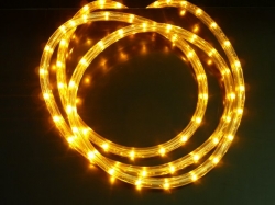 LED lichtslang 1 meter kleur GEEL (los)